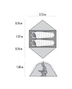 MSR - Hubba Hubba NX Green 2-Personen-Zelt -Camping Im Freien Verkaufs-Shop msr hubba hubba nx green 2 personen zelt5