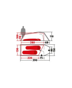Wechsel Tents - Tempest 2 Zero-G Line -Camping Im Freien Verkaufs-Shop wechsel tents tempest 2 zero g line5